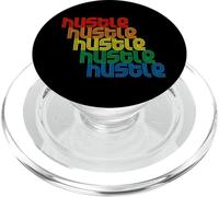 Hustle Repeat Vintage Disco 70s Retro Vintage Funk PopSockets PopGrip para MagSafe