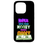 Hustle Until Your Money Make Money Men Women Business Owner Carcasa para iPhone 15 Pro