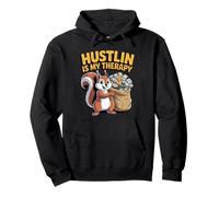 Hustlin Is My Therapy Money Grind Motivation Hustle Life Sudadera con Capucha