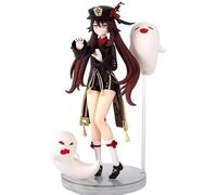 HuTao PVC Anime Figure Cartoon Game Character Figurine Model Statue Battle HuTao Action Figure Collectible Decoration Craft Gift (HuTao 19 cm)