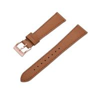 HUTBUVEAW Correa de reloj de cuero cosido Vintage de negocios de liberación rápida 18mm 19mm 20mm 21mm 22mm 23mm 24mm for reloj tradicional(Brown4,22mm)