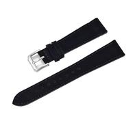 HUTBUVEAW Correa de reloj de cuero de ante suave Vintage, accesorios de pulsera de repuesto de liberación rápida de 18mm, 19mm, 20mm y 22mm(Black,18mm)