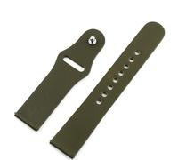 HUTBUVEAW Correa de reloj de cuero Vintage de 20mm, correa de reloj hecha a mano, repuesto Universal de liberación rápida, accesorios de reloj Retro(Green)
