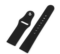 HUTBUVEAW Correa de reloj de cuero Vintage de 20mm, correa de reloj hecha a mano, repuesto Universal de liberación rápida, accesorios de reloj Retro(Black)