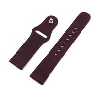 HUTBUVEAW Correa de reloj de cuero Vintage de 20mm, correa de reloj hecha a mano, repuesto Universal de liberación rápida, accesorios de reloj Retro(Wine red)