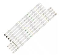 HUTBUVEAW Tira de retroiluminación LED de 8 Piezas for Samsung V6DU-430DCA UE43KU6000K S_KU3K_43_FL30_L7 UE43MU6105K UN43MU6300 UN43MU6290