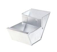 Hutch Trough Feeder Drinker Pet Bowl Rack for Farming Animals - Cuenco de cerámica (30 cm, tamaño único)