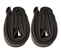 HUTCHINSON 26 x 1.70-2.35, Cámara, válvula Schrader (Gorda), 48 mm, Unisex Adulto, Negro (Paquete de 2)