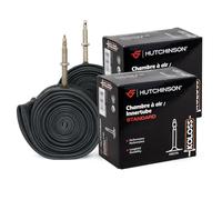 Hutchinson - Cámara de Aire - Estándar - Cámara de Aire - Resistencia y a Prueba de pinchazos - Bicicleta de Carretera - Válvula Presta y Schräder - Grosor 0,9 mm