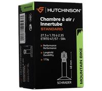 Hutchinson - Cámara de Aire - MTB - Estándar - Resistencia a pinchazos y antipinchazos - Válvula Schräder o Presta - Espesor 0,9 mm - 48 mm