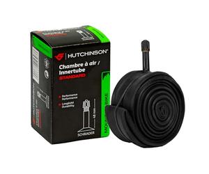 Hutchinson - Cámara de Aire - MTB - Estándar - Resistencia a pinchazos y antipinchazos - Válvula Schräder o Presta - Espesor 0,9 mm - 48 mm
