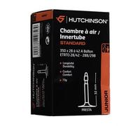 HUTCHINSON - Cámara de Aire - MTB - Estándar - Resistencia y Antipinchazo - Válvula Presta - Espesor 0,9 mm - 32 MM - 350 x 28-42 A