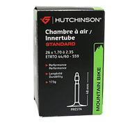 HUTCHINSON - Cámara de Aire - MTB - Estándar - Resistencia y Antipinchazo - Válvula Presta - Espesor 0,9 mm - 48 MM - 26 x 1,70-2,35