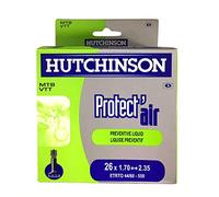 HUTCHINSON - Cámara de aire - MTB - Protect'Air - Auto-regenerativa - Líquido antipinchazos integrado - Válvula Schräder - Espesor 0,9 mm - 32 MM - 26 x 1,70-2,35