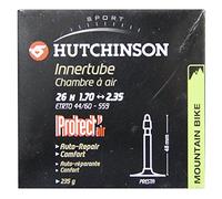 HUTCHINSON - Cámara de aire - MTB - Protect'Air - Autoregenerativa - Líquido Antipinchazos integrado - Válvula Presta - Espesor 0,9 mm - 48 MM - 26 x 1,70-2,35