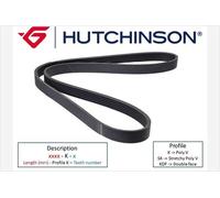 HUTCHINSON Correa De Poli V Para Mercedes-Benz Clase E T-Model Jaguar S-Type