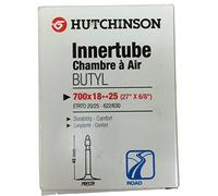 Hutchinson CV657131 Cámara de Bicicleta, Unisex Adulto, Negro, 700 x 18-25