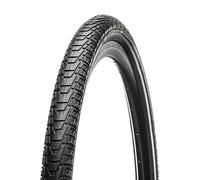 HUTCHINSON - HAUSSMANN - Cubierta Infinity / eBIKE - Bicicleta de Ciudad / Transporte Urbano - Comodidad y Manejabilidad - Varillas rígidas - Negro - Dimensiones 700 x 40 mm