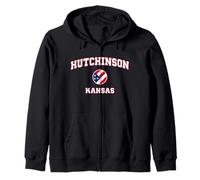 Hutchinson Kansas (Kansas) Sudadera con Capucha