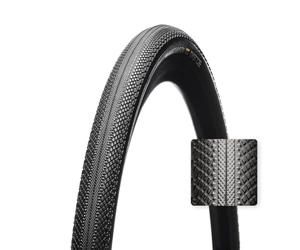 Hutchinson - OVERIDE - Tubeless Ready - Cubierta Gravel - Rendimiento y Comodidad - Varillas Flexibles - Negro/Tan