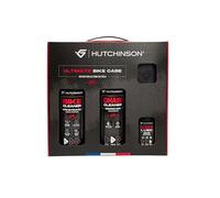 HUTCHINSON - ULTIMATE BIKE CARE - Kit de Mantenimiento Completo para Bicicleta 4-en-1 | Limpiador, Desengrasante, Lubricante, Microfibra | Formato Económico | Fabricado en Francia