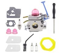 Hutdkte Carburador 128LD para Husqvarna 125E 128LDX 128DJX 125C 125L 125LD 125R 125RJ 128C 128L 128R 128RJ 124L C1Q-W40A con kit de línea de combustible 545081897