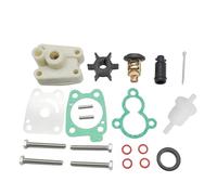 HUTJWYN Kit de Mantenimiento de termostato y Filtro Marino Fit for Motores de 4 Tiempos YMH F4B F5A F6C 6EE W0078 00 6BX WG078 00 66M 12411 01 Piezas Marinas