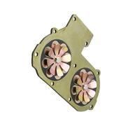 HUTJWYN Piezas de Repuesto Conjunto de válvula de caña 689-13610-01 o 61N-13610-00 for Motor fueraborda 30HP 25HP, Piezas de Motor de Barco, jaulas de láminas