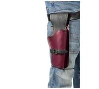 HUTRADE Funda De Cuero Genuino para Pistola, Funda para Pistola Oculta, Funda para Diestros Vaquero Occidental Funda para Cinturón, Revólver, Bolsa De Transporte para Pistola
