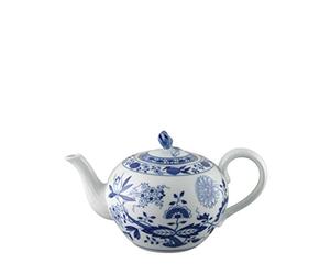 Hutschenreuther Blau Zwiebelmuster Teekanne 12 P. 14240