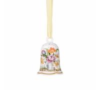 Hutschenreuther Campana de Porcelana para Colgar, 5 cm de diámetro x 7,2 cm de Alto, diseño de mensajeros de Primavera, en Caja de Regalo