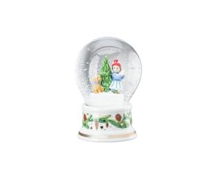 Hutschenreuther Colección de Navidad 2025, Bola de Nieve, Juegos de Navidad, Altura 12 cm, artículo del año