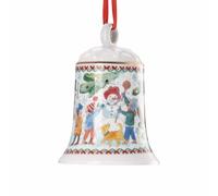 Hutschenreuther Colección de Navidad 2025 Campana de Porcelana Juegos Navidad Campana 12cm