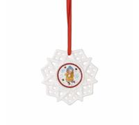 Hutschenreuther Colección de Navidad 2025 "Juegos de Navidad, Estrella de Joyas, diámetro de 7,5 cm
