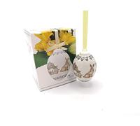 Hutschenreuther - El huevo de 1991 - Huevo de porcelana - Año - Nuevo - Embalaje original - 1ª elección