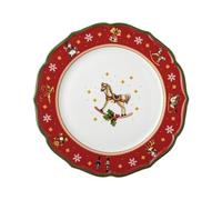 Hutschenreuther Happy Wintertime H. Wintertime - Plato llano (33 cm), color rojo
