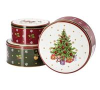 Hutschenreuther Happy Wintertime - Juego de 3 tarros para galletas