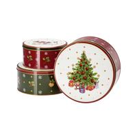 Hutschenreuther Happy Wintertime Set De Latas Para Galletas 3 Piezas