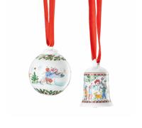 Hutschenreuther Jahresartikel Navidad 2025 Set Mini Campana & Mini Bola 2-tlg