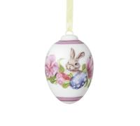Hutschenreuther Jahresartikel Ostern 2026 Huevo de Porcelana Conejo Con Tulipas