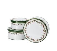 Hutschenreuther Nora Christmas - Juego de 3 tarros para galletas