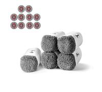 HUTT DDC55/DDC56/DDC56/C65 Mopas de Repuesto para Robot de Limpieza de Ventanas, Accesorios Lavables, 5 mopas Dobles