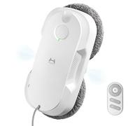 HUTT DDC56 Robot Limpiacristales, Robot Limpiador de Ventanas Automático con Control Remoto - Sistema de Pulverización Bidireccional, Navegación Inteligente y Seguridad Anticaídas