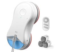 HUTT S55 Pro Robot Limpiacristales con Almohadillas 3D Flotantes, Succión hasta 6500Pa, Pulverización HydroJet, Navegación Slam 4.0, Depósito 80ml, Sistema de Seguridad Multicapa