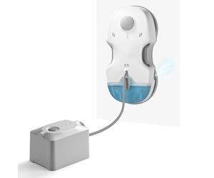 HUTT S7 Plus Robot Limpiacristales con Fuente de Energía Portátil, Sistema Dual Drive Flotante 3D, Carga Durante el Funcionamiento, Pulverización Automática y Protección Múltiple