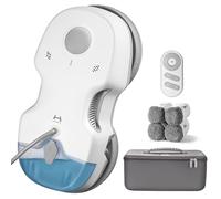 HUTT S7 Robot Limpiacristales 5500Pa, Robot Limpiador de Ventanas con Pulverización Automática, Sistema Dual Drive Flotante 3D, Navegación Inteligente y Protección Múltiple