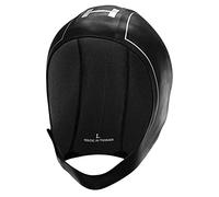 Huub Gorro de Neopreno de 3 mm con diseño de Calavera, Color Negro y Plateado, Unisex. El Gorro de natación de Neopreno es Totalmente Ajustable