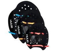 Huub Palas de Mano - Negro - Ligero - Construcción Duradera y Ligera - Pequeño: 14,5 cm - Mediano: 17,5 cm