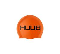 Huub Swim Cap Fluo Orange Gorro de natación, Unisex, Naranja, Talla única