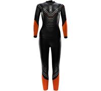 Huub Traje de Neopreno Araya para Mujer, Color Negro y Naranja, fácil de Estirar
